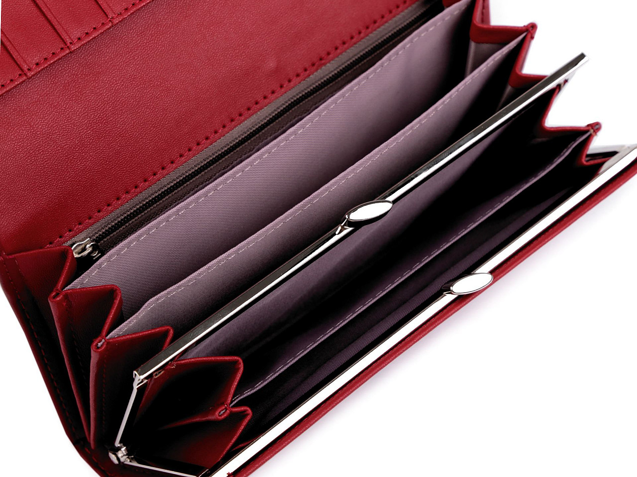 Portofel pentru femei 9,5x18,5 cm - Maro bronz (1 Bucată)