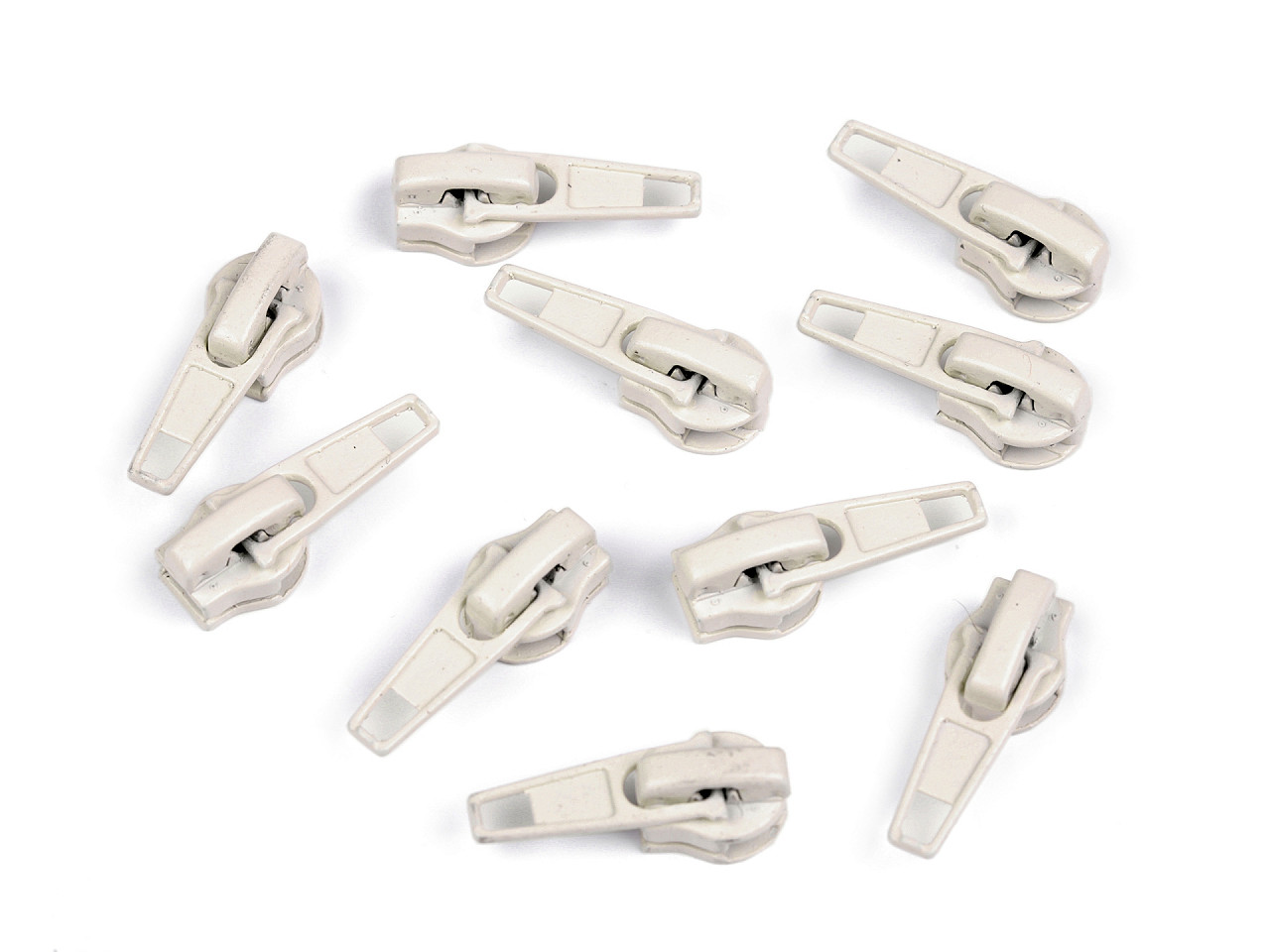 Cursor fermoar spiralat no 5 - Nichel (500 Bucăți)