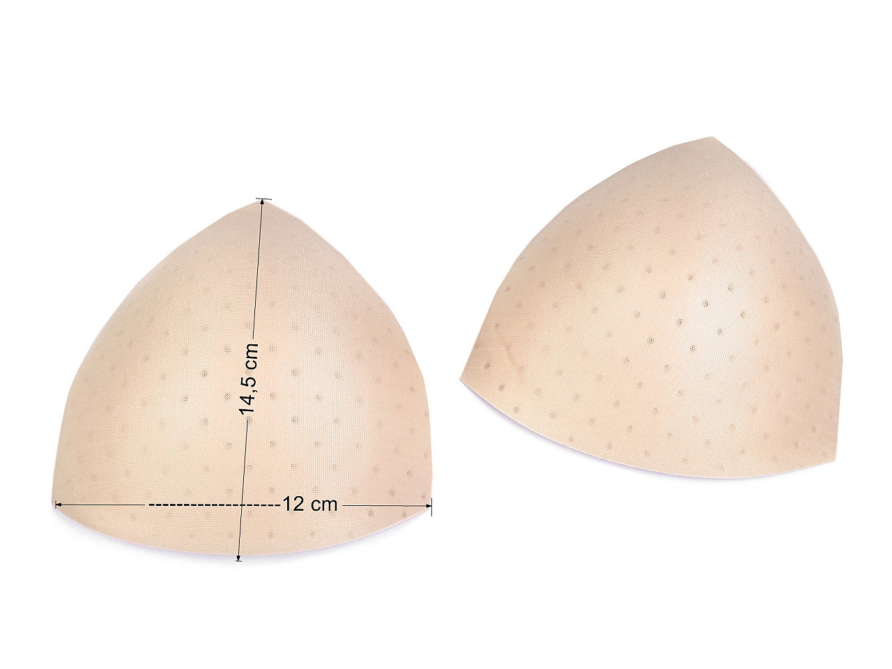 Cupe / bureți sutien cu efect push-up s - Negru (25 Perechi)