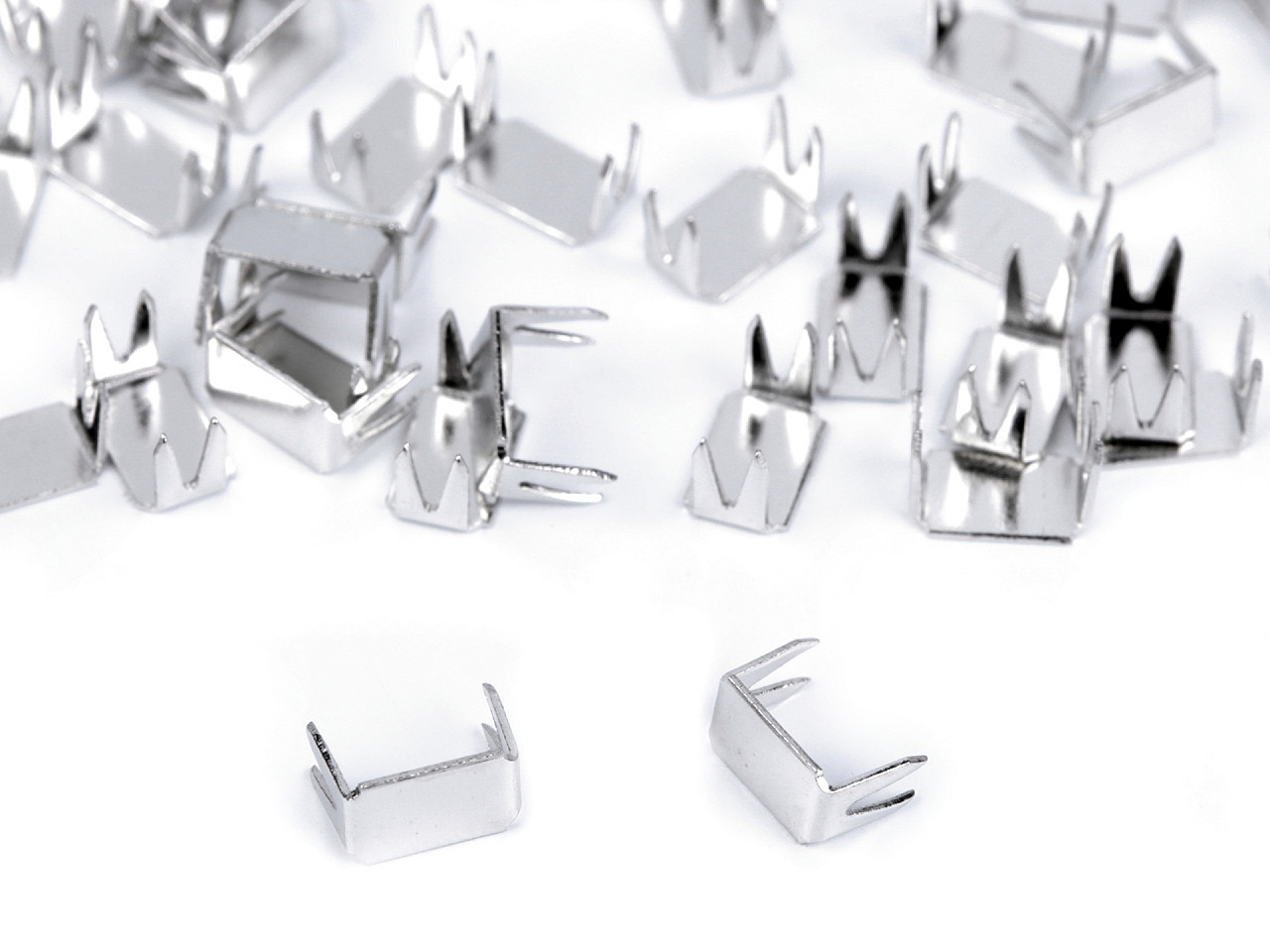 Opritor fermoar no 8 dolní partea inferioară - Nichel (20 Bucăți)