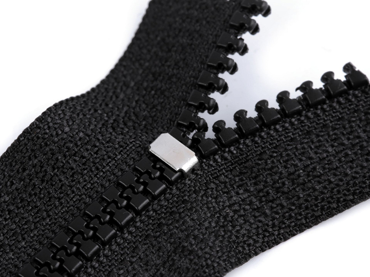 Opritor fermoar no 8 dolní partea inferioară - Nichel (20 Bucăți)