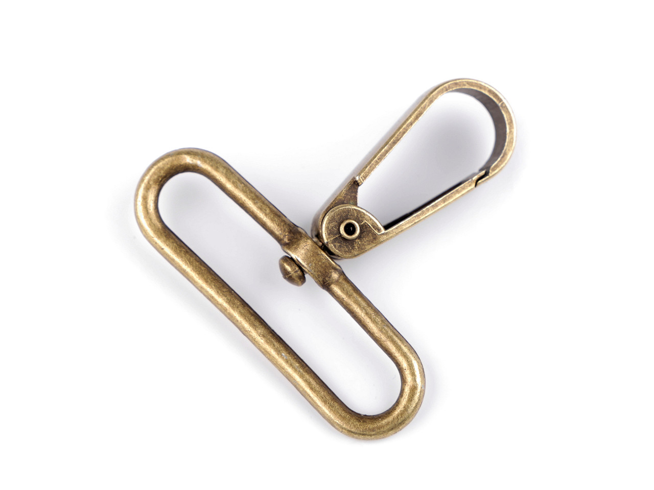 Carabină rotativă, 50 mm - Auriu deschis (10 Bucăți)