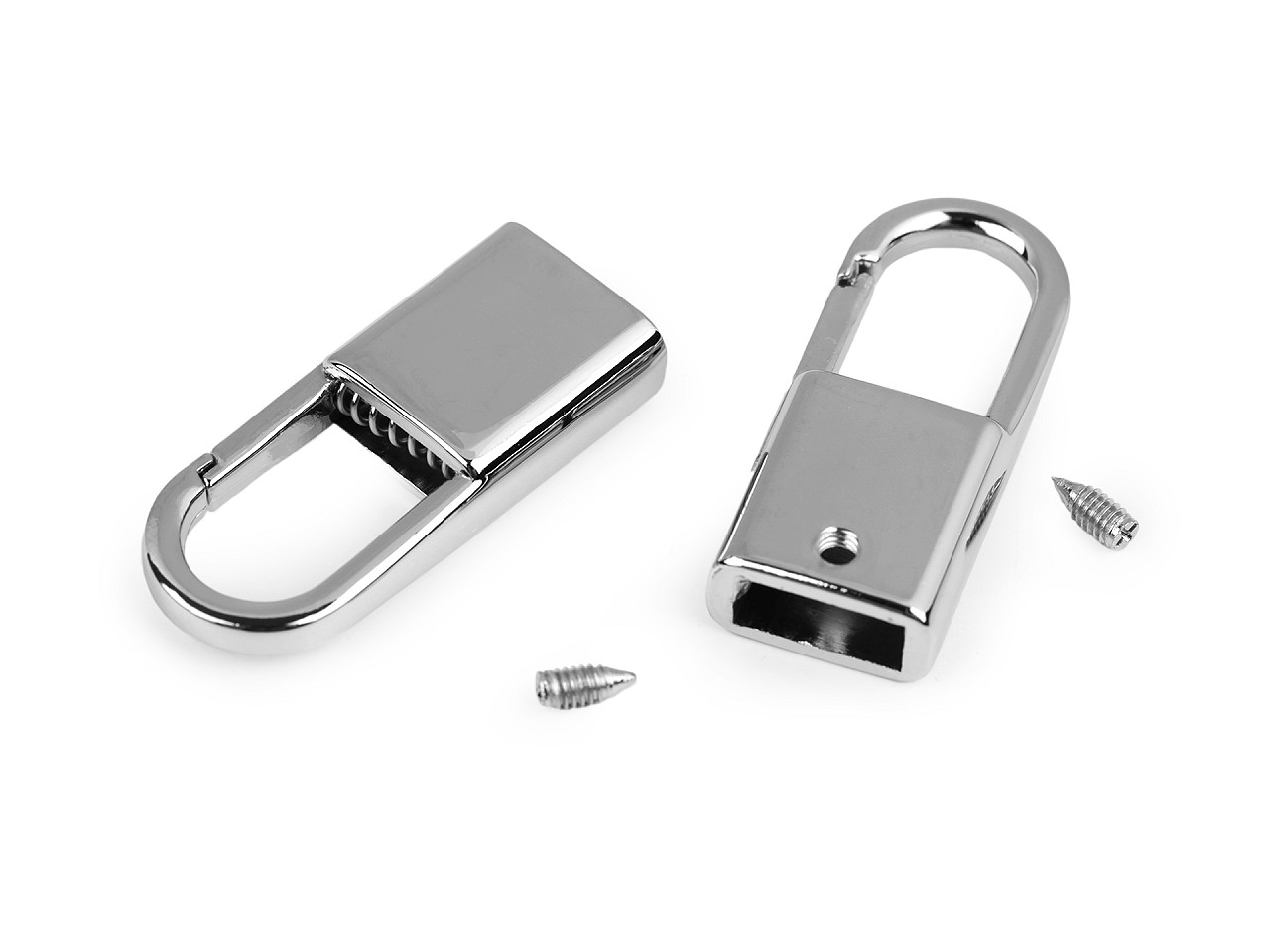 Capăt șnur carabină, lățime 9 mm - Alamă antică (2 Bucăți)