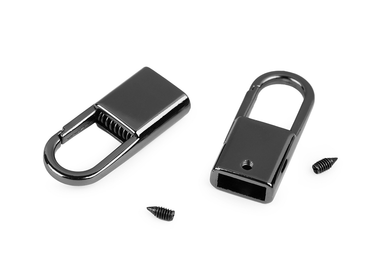 Capăt șnur carabină, lățime 9 mm - Alamă antică (2 Bucăți)