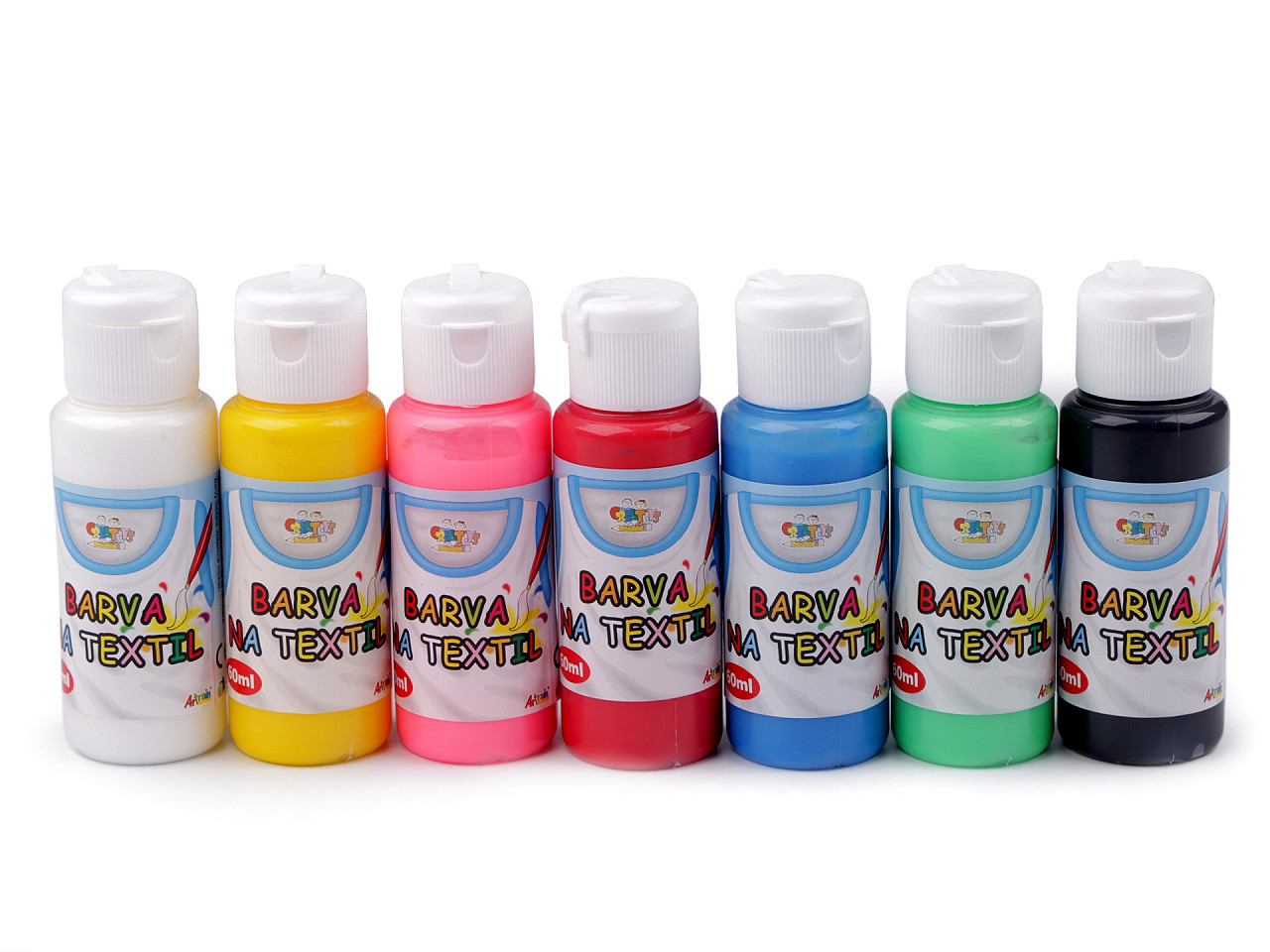 Vopsea textile, 60 ml - Galben (1 Bucată)