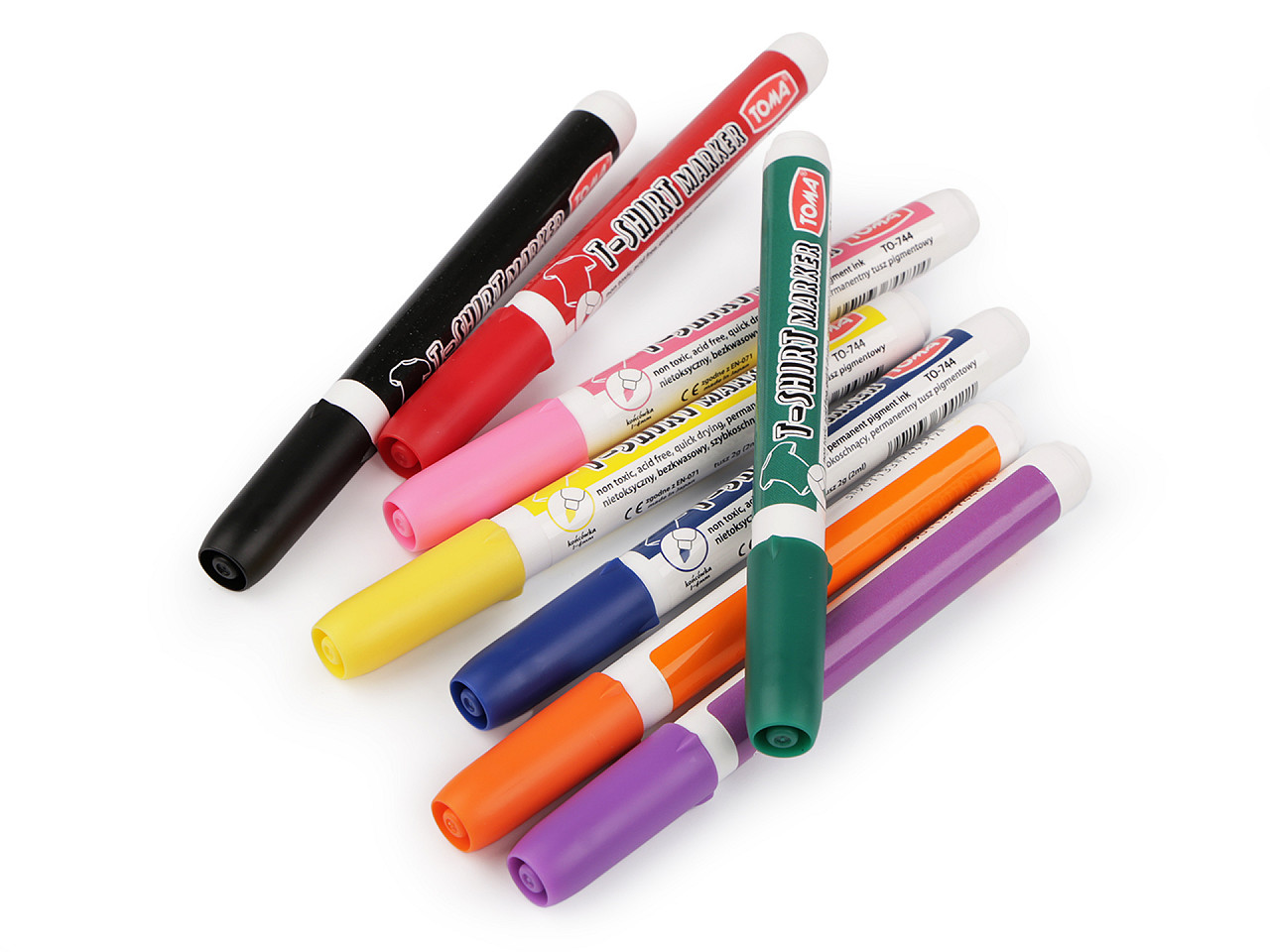 Marker pentru textile - Verde (1 Bucată)