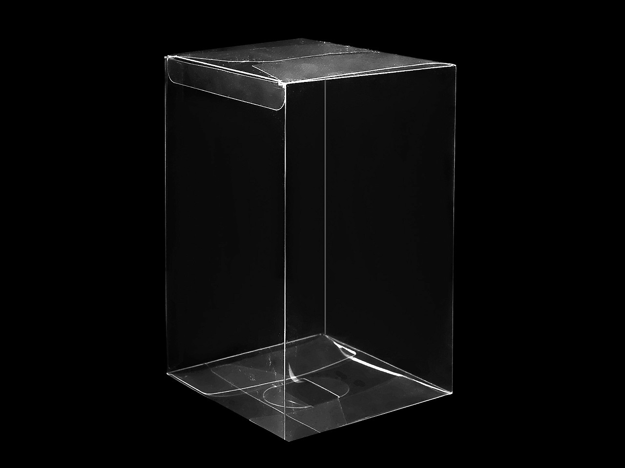 Cutie de plastic - Transparent (5 Bucăți)