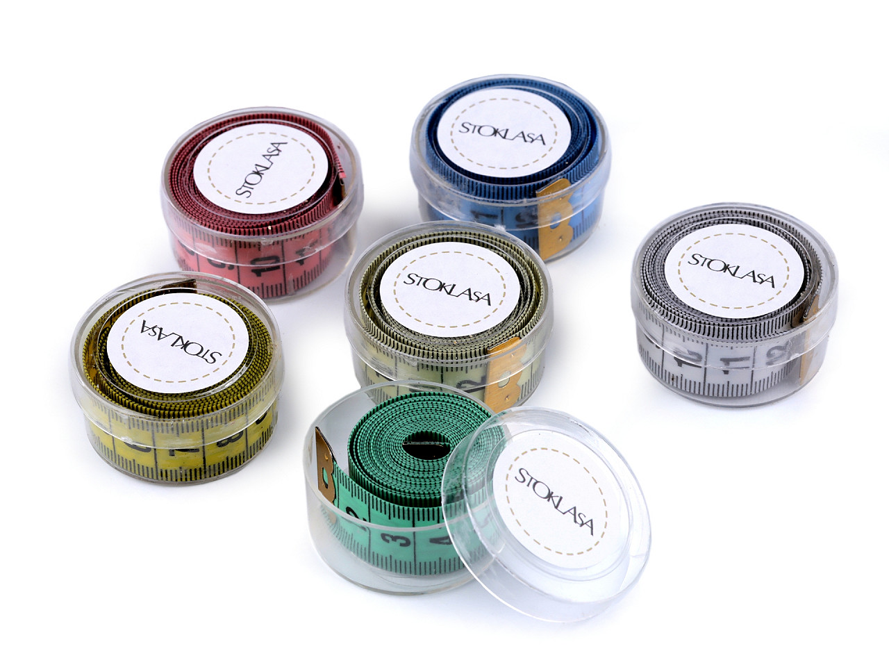 Metru croitorie stoklasa - Culoare aleatorie (12 Bucăți)