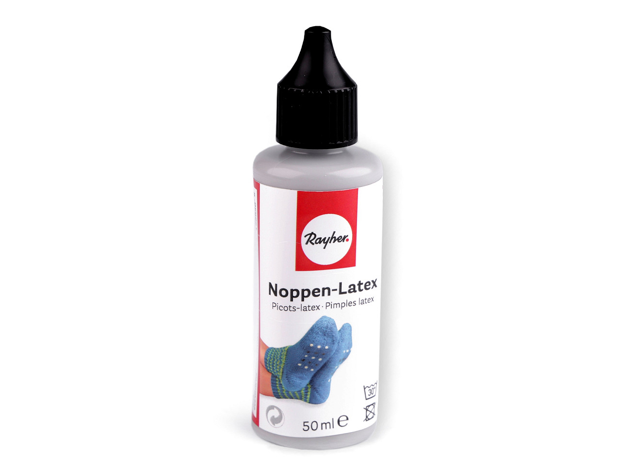 Latex șosete anti-alunecare, 50 ml - Gri neutral (6 Bucăți) Latex șosete anti-alunecare, 50 ml - Gri neutral (6 Bucăți)
