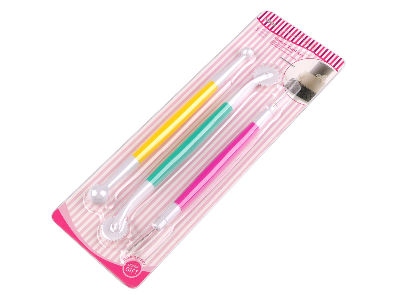 Accesorii modelaj, set 4 buc - Conform imaginii (1 Set)