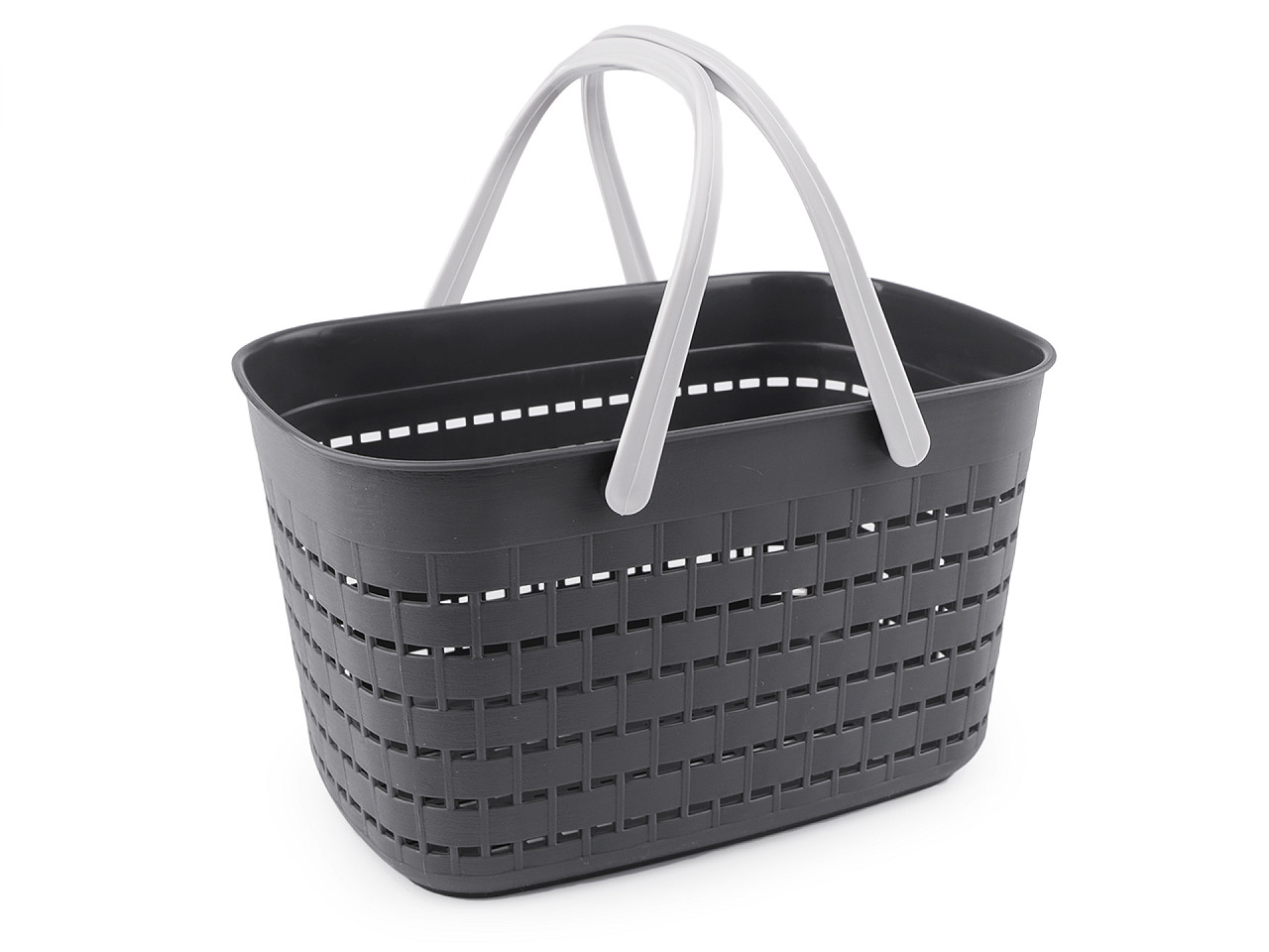 Cos de plastic 18,5x28 cm - Verde kaki (1 Bucată)