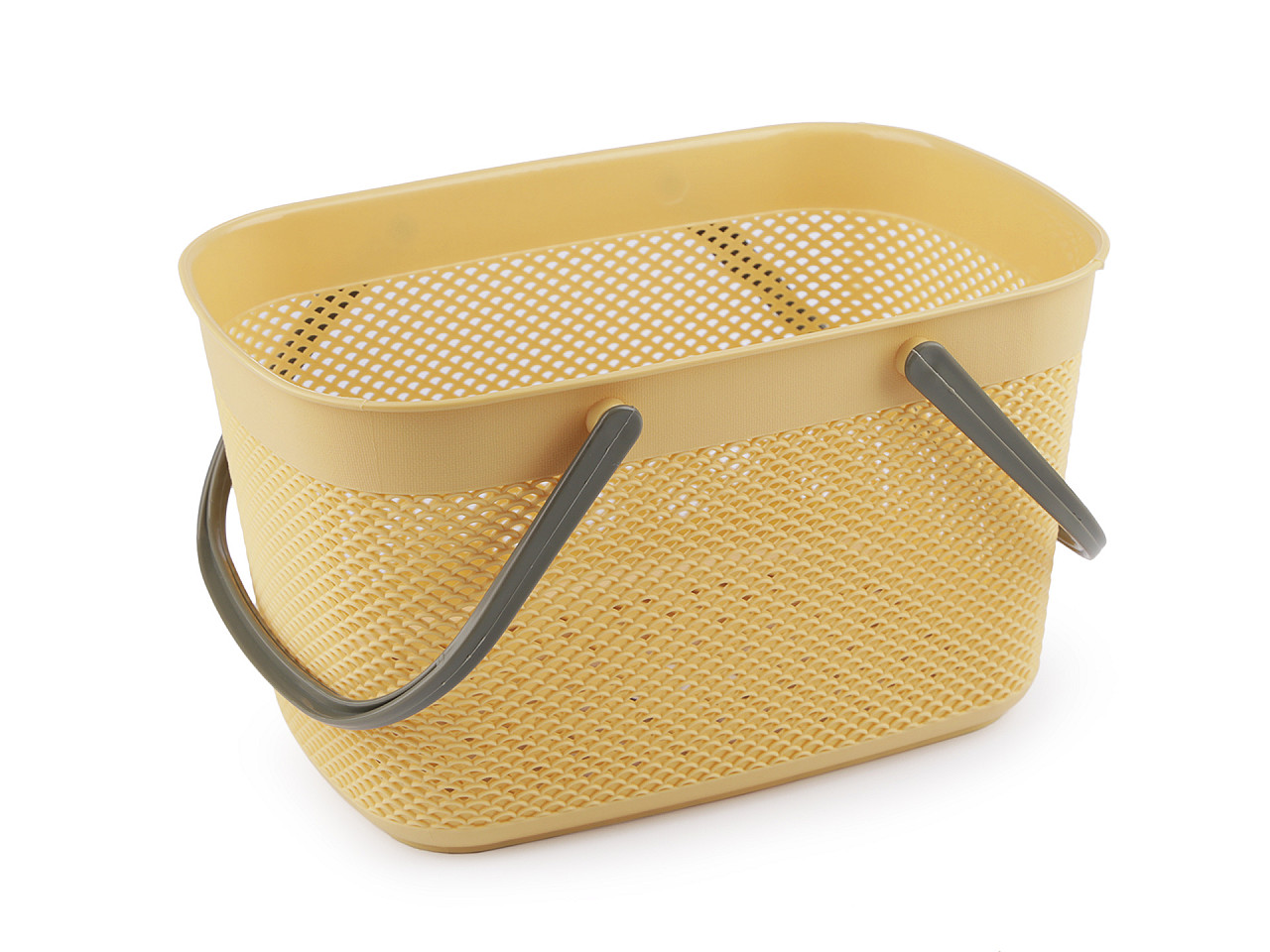 Cos de plastic 18,5x28 cm - Verde kaki (1 Bucată)