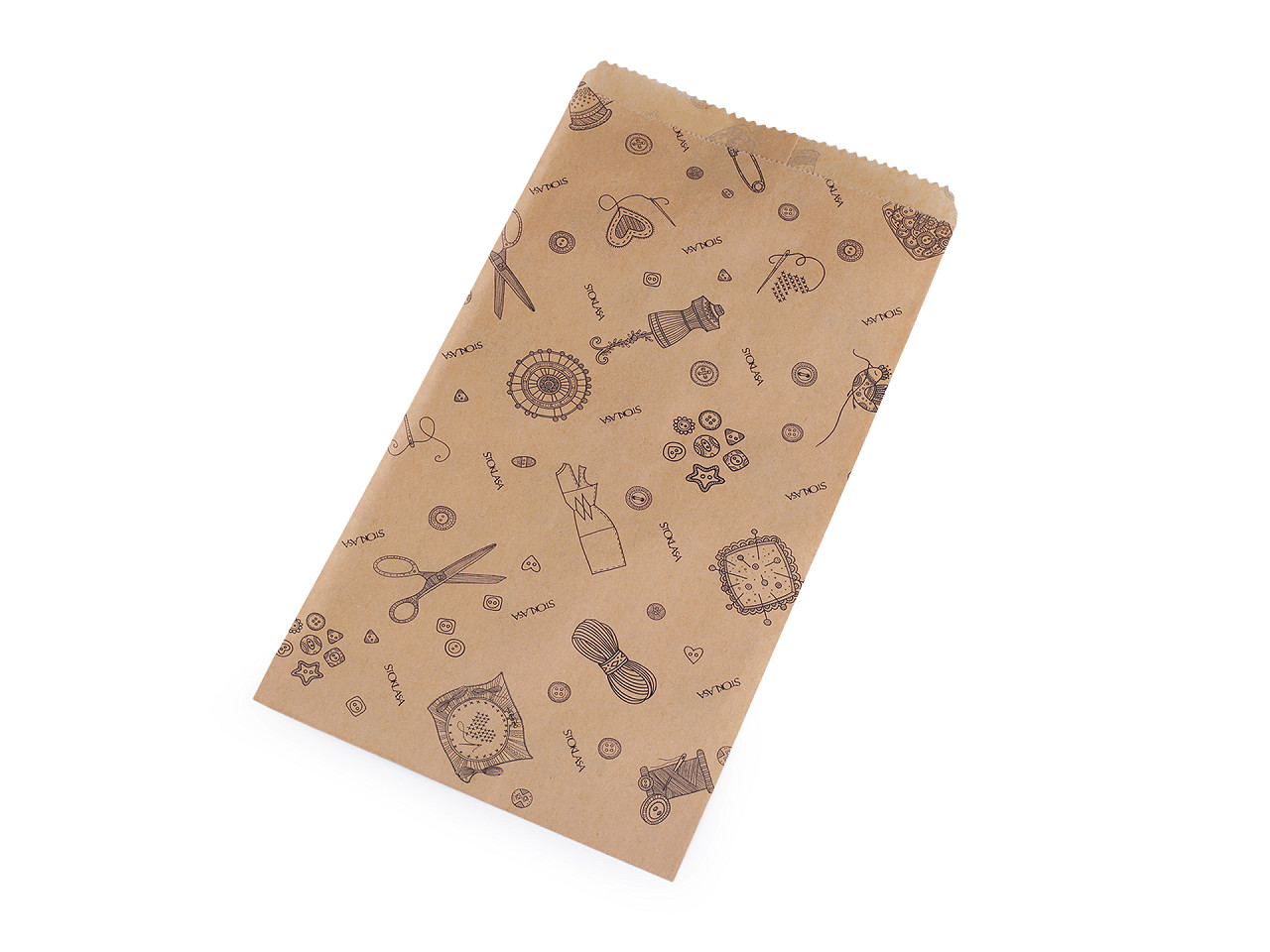 Punga de hartie stoklasa 15x28 cm - Maro natural (50 Bucăți)