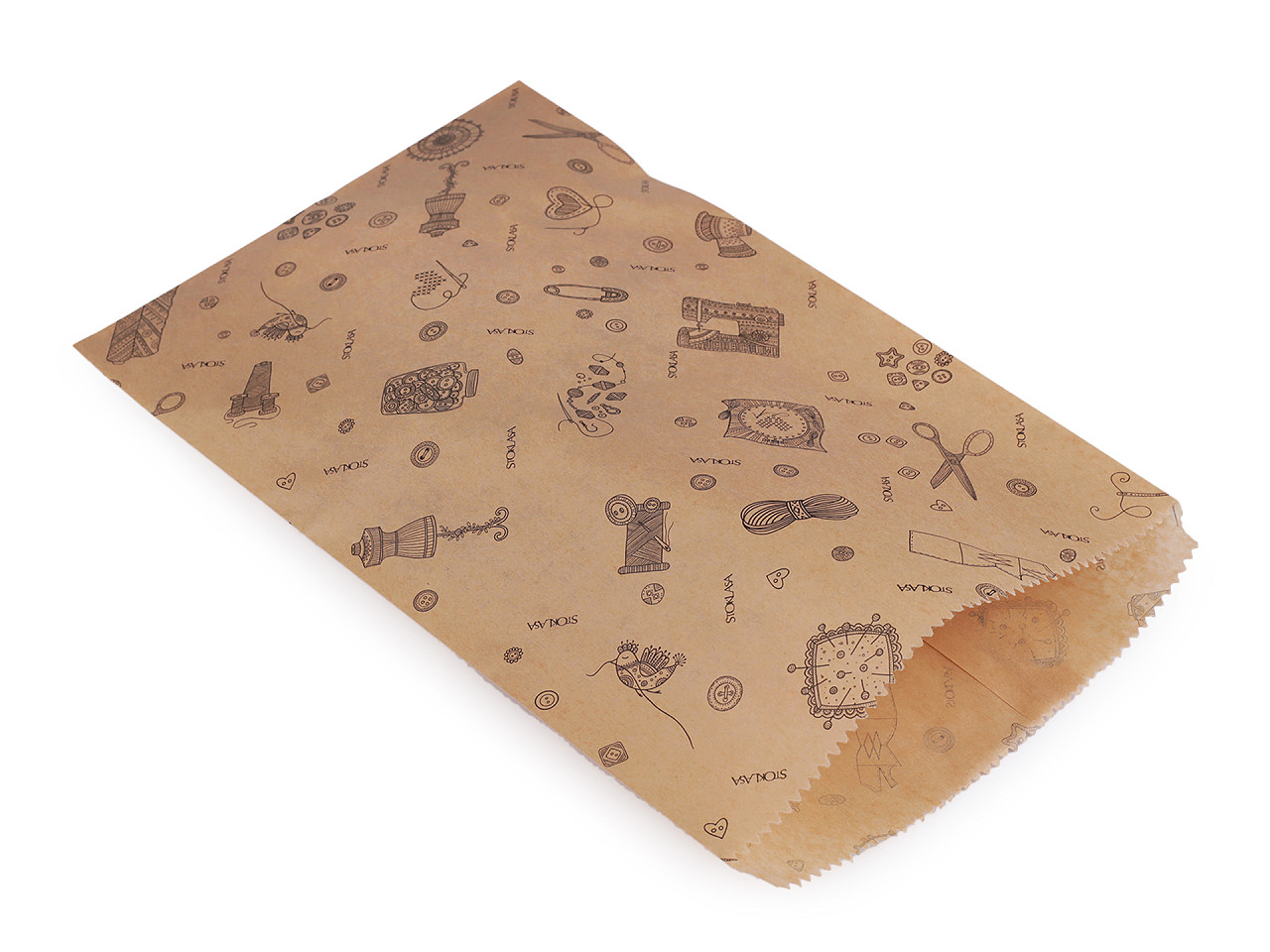 Punga de hartie stoklasa 20x32 cm - Maro natural (50 Bucăți)