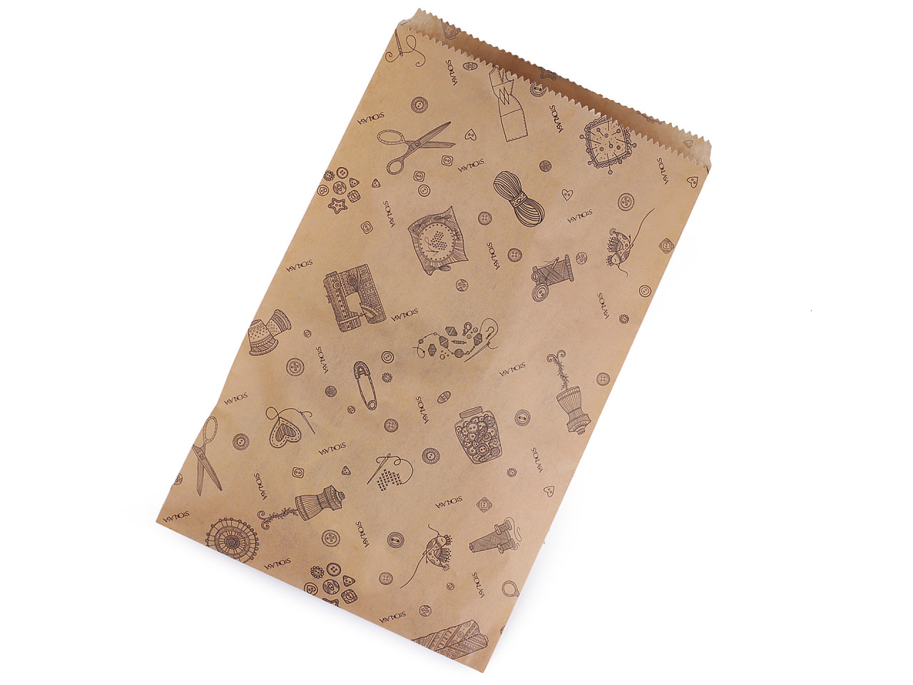 Punga de hartie stoklasa 20x32 cm - Maro natural (50 Bucăți)