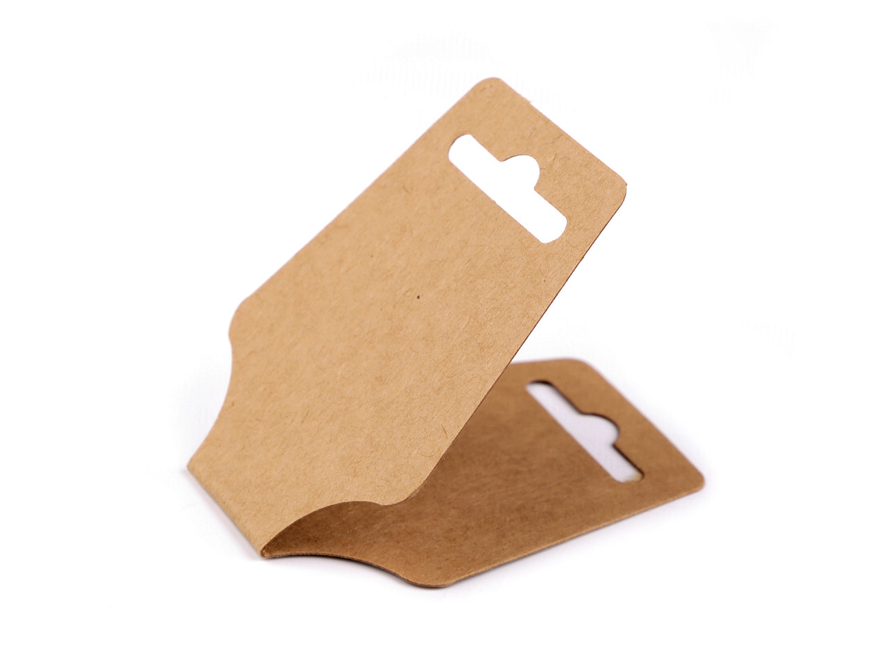 Card pentru agățat produse 55x150 mm - Alb (100 Bucăți)