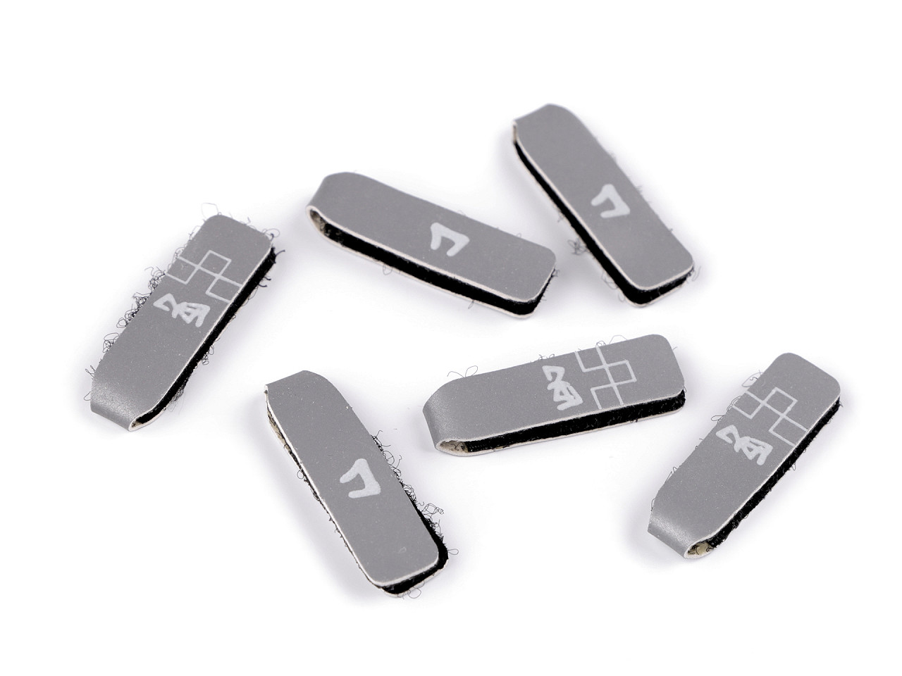 Trăgător fermoar - Gri neutral (30 Bucăți)