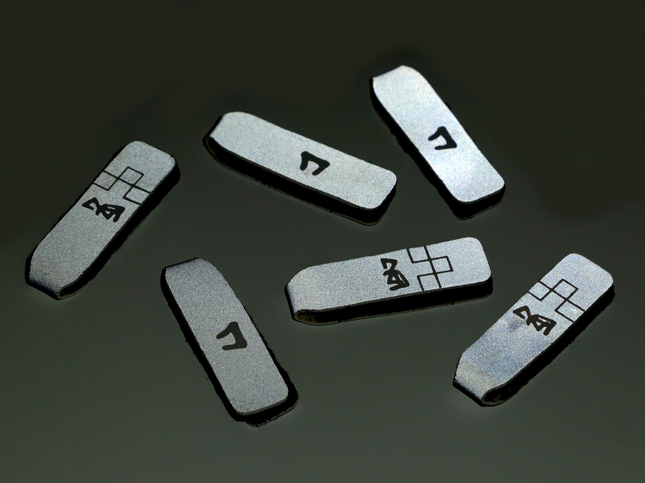 Trăgător fermoar - Gri neutral (30 Bucăți)