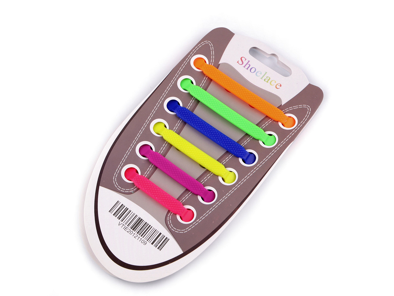 Sireturi din silicon - Alb (1 Card)