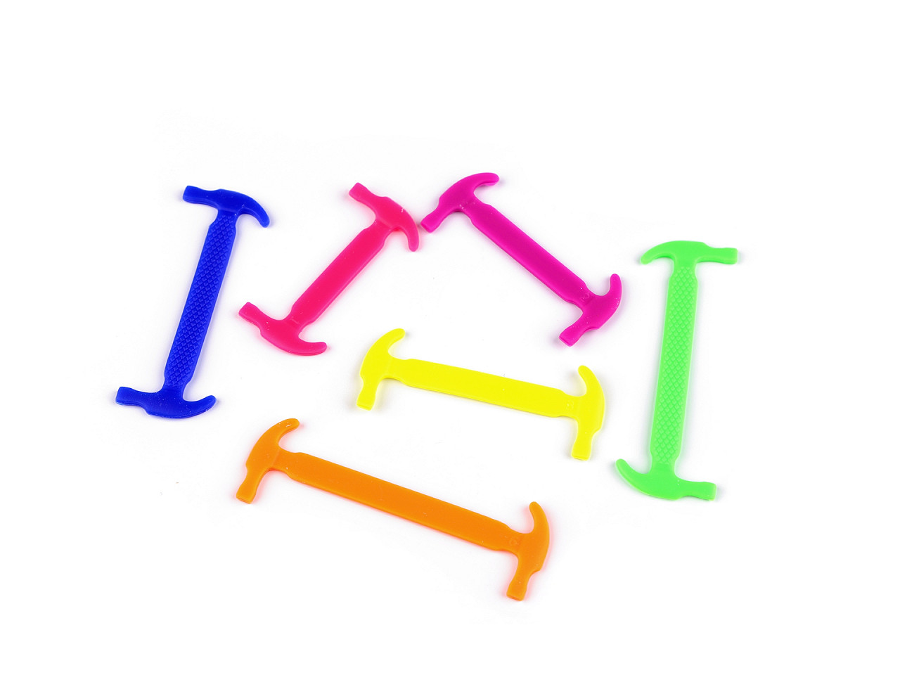 Sireturi din silicon - Alb (1 Card)