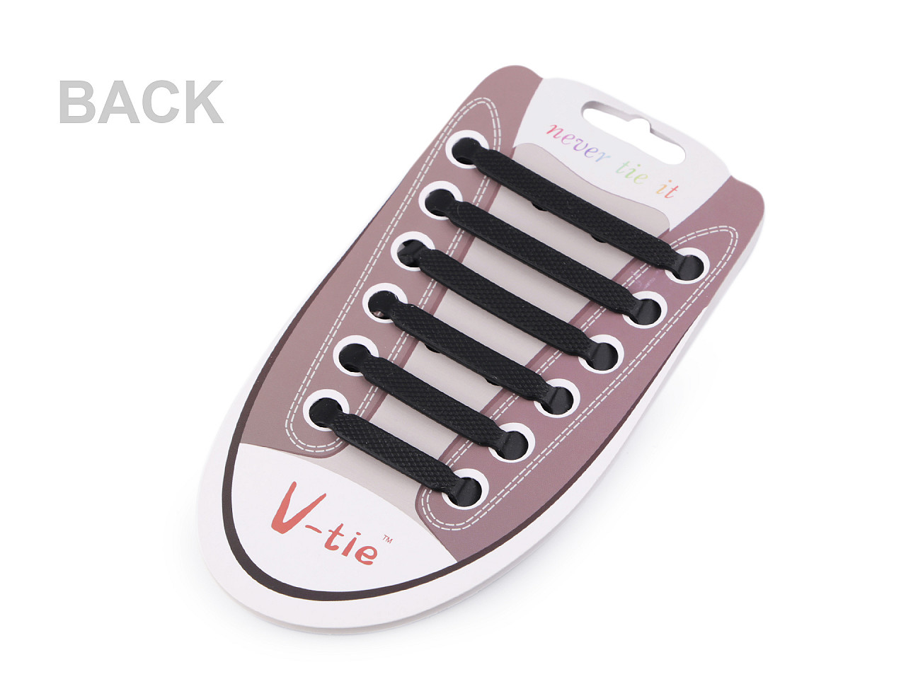 Sireturi din silicon - Alb (1 Card)