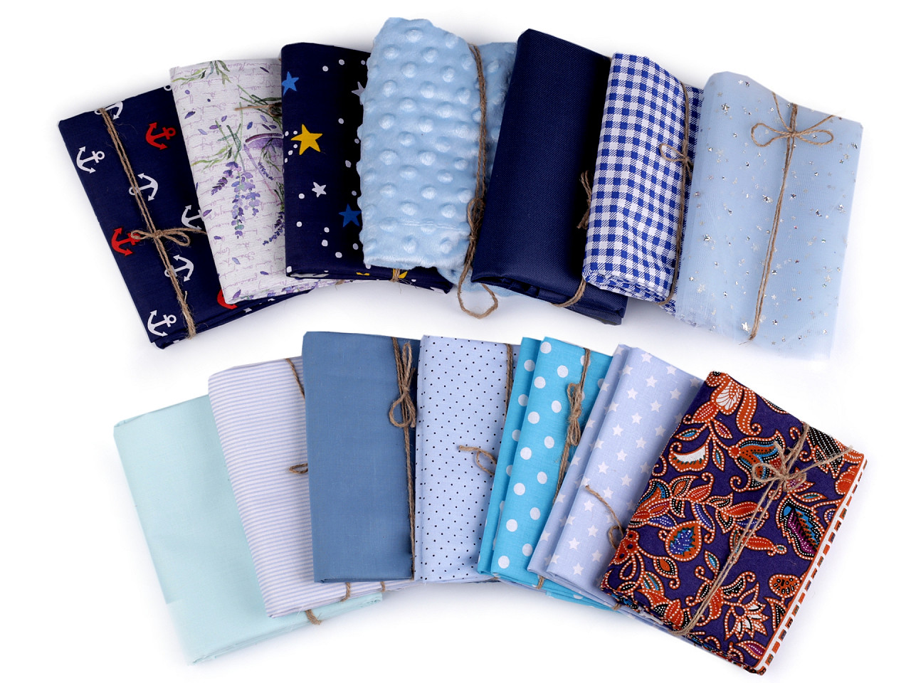 Resturi materiale textile 1 buc - Roșu (1 Bucată)