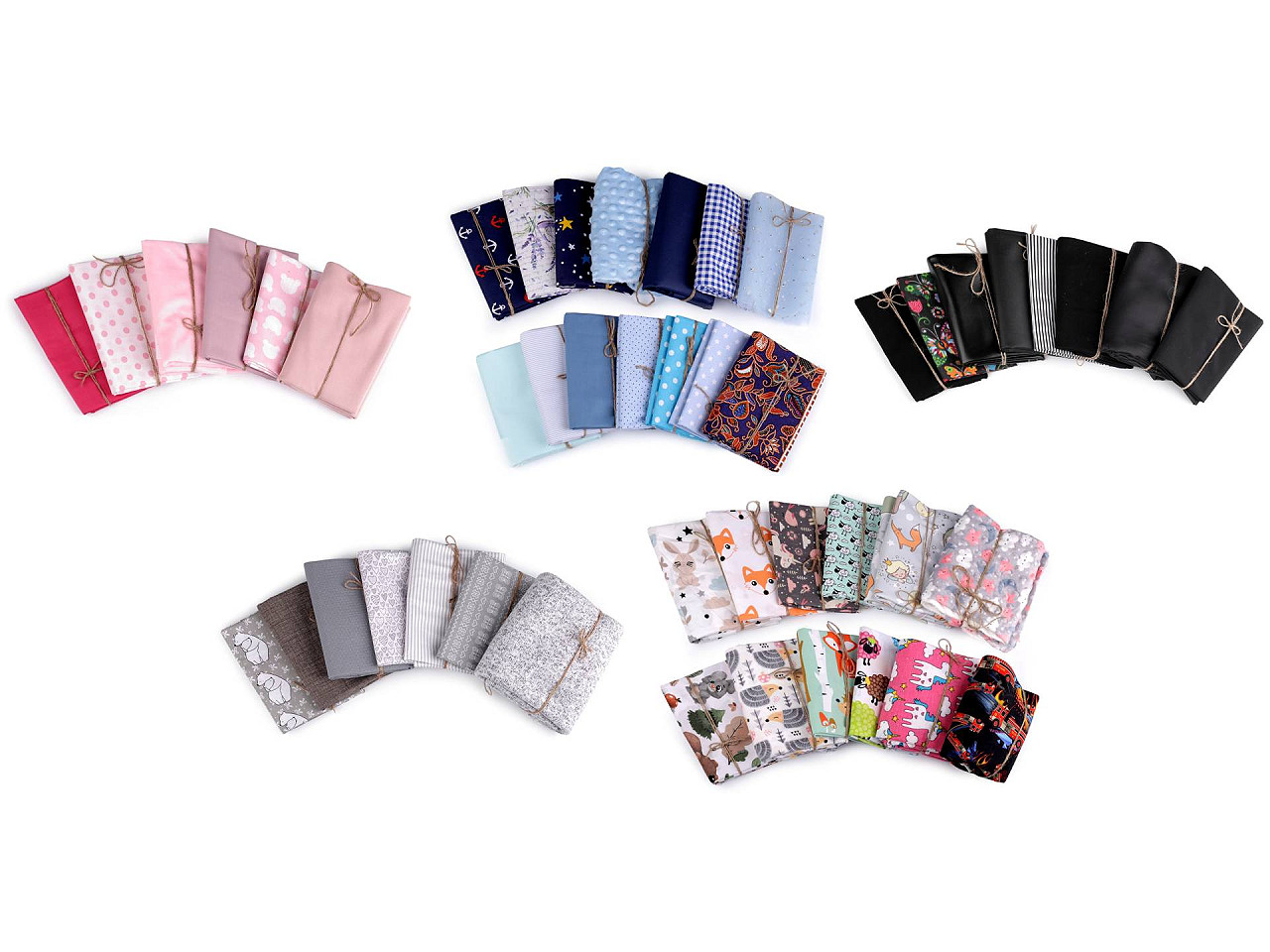 Resturi materiale textile 1 buc - Roșu (1 Bucată)