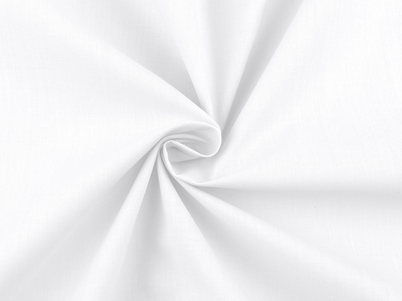 Țesătură bumbac uni, lățime 220 cm - Alb (1 Metru)