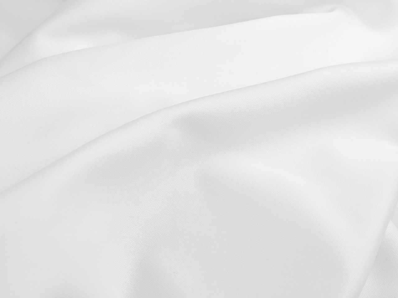 Bumbac uni - Alb (1 Metru)