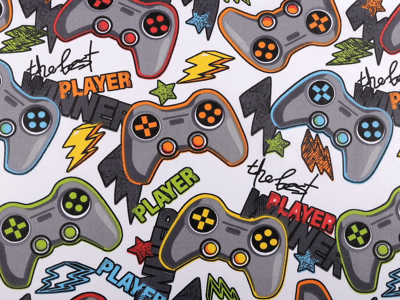 Țesătură din bumbac / pânză - Alb (1 Metru)