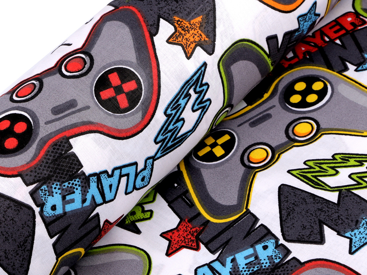 Țesătură din bumbac / pânză - Alb (1 Metru)