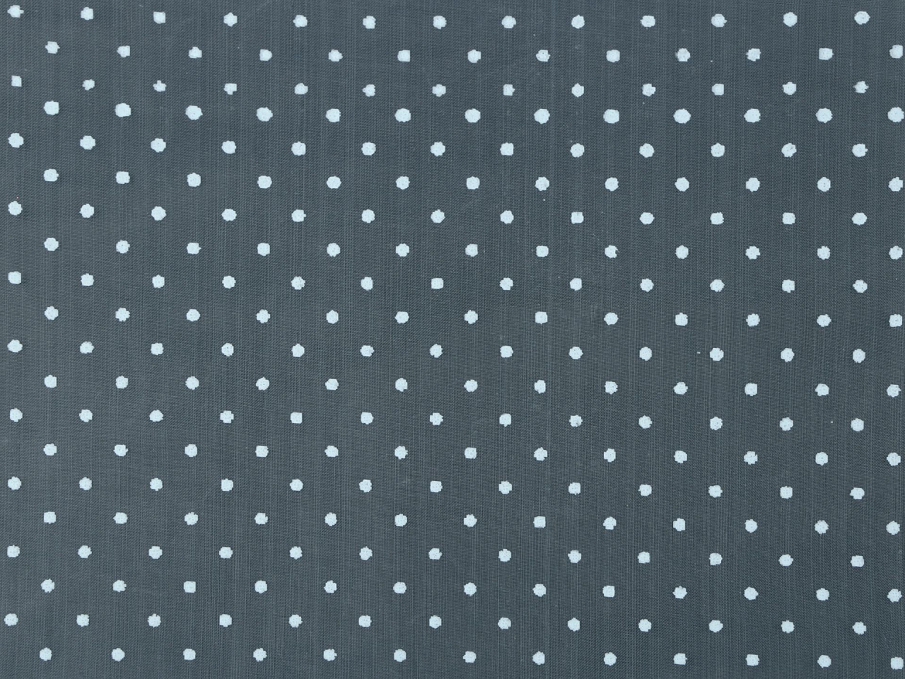 Organza cu buline - Albastru deschis (10 Metri)