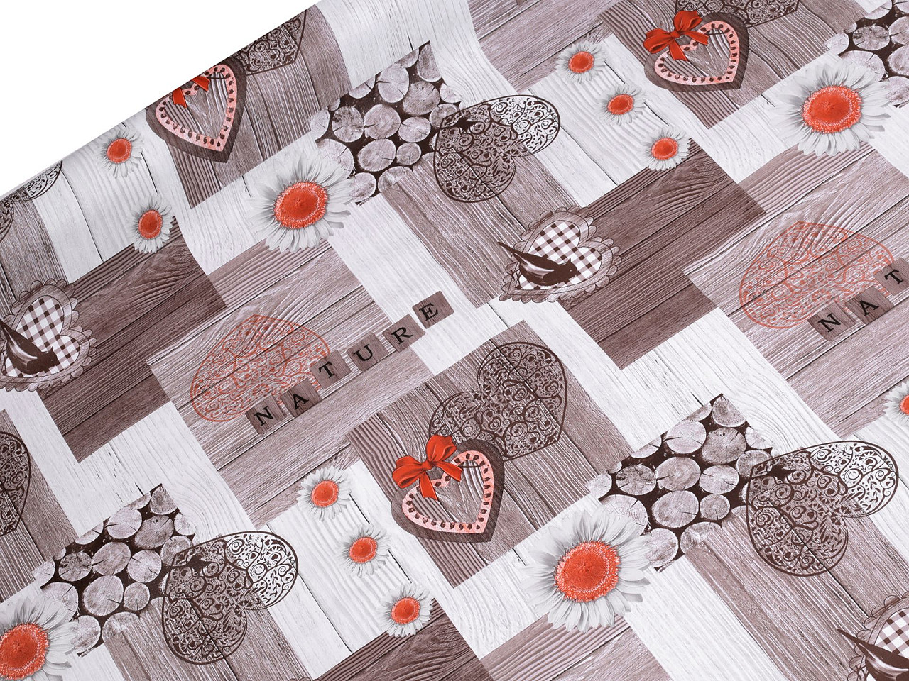 Material fata de masa pvc cu dos textil - Bej deschis (1 Metru)