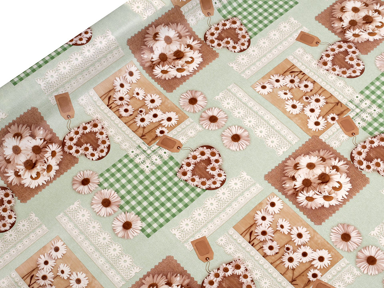 Material fata de masa pvc cu dos textil - Bej deschis (1 Metru)