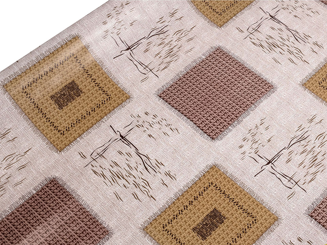 Material fata de masa pvc cu dos textil - Bej deschis (1 Metru)