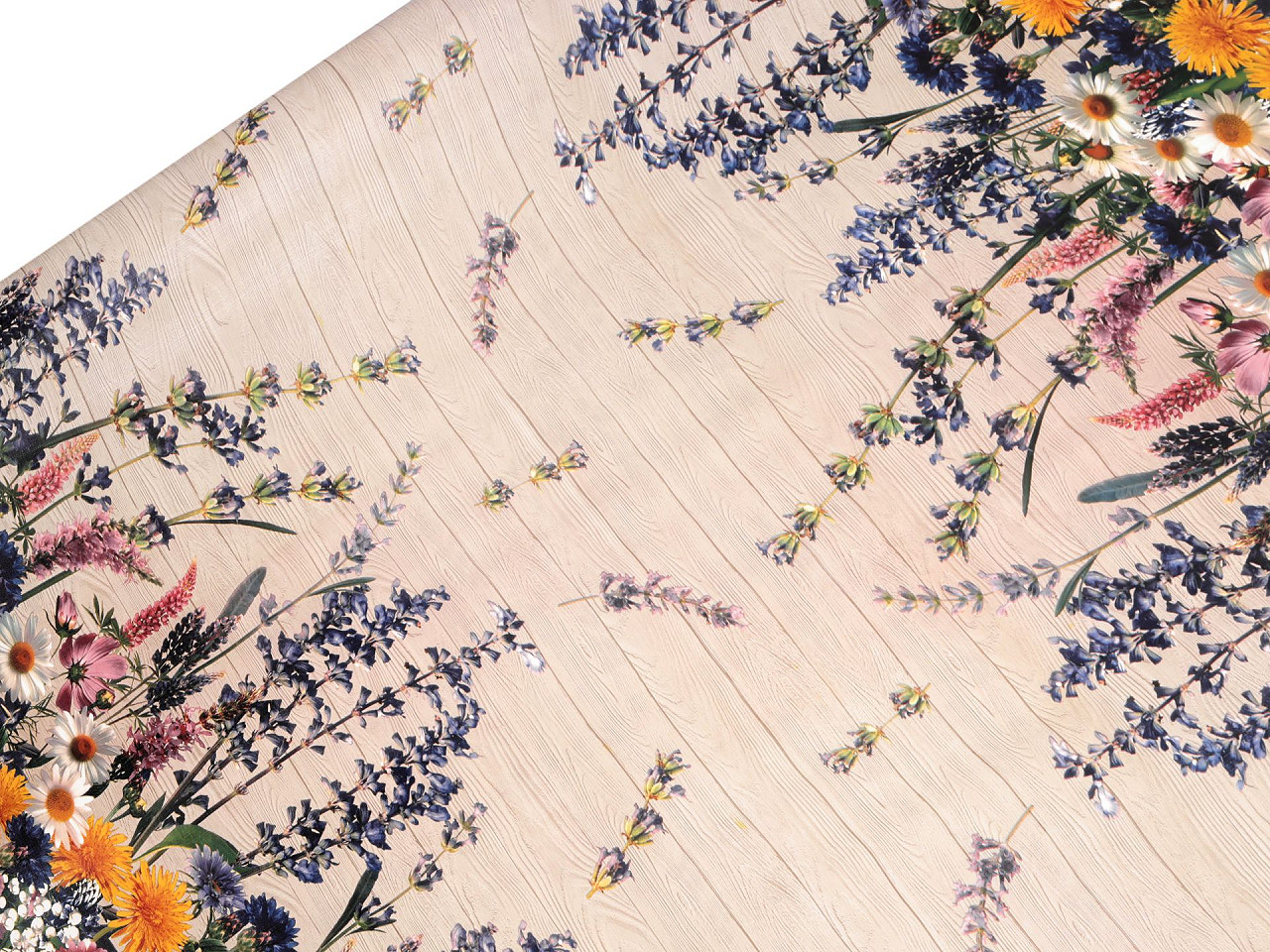 Material fata de masa pvc cu dos textil - Bej deschis (1 Metru)