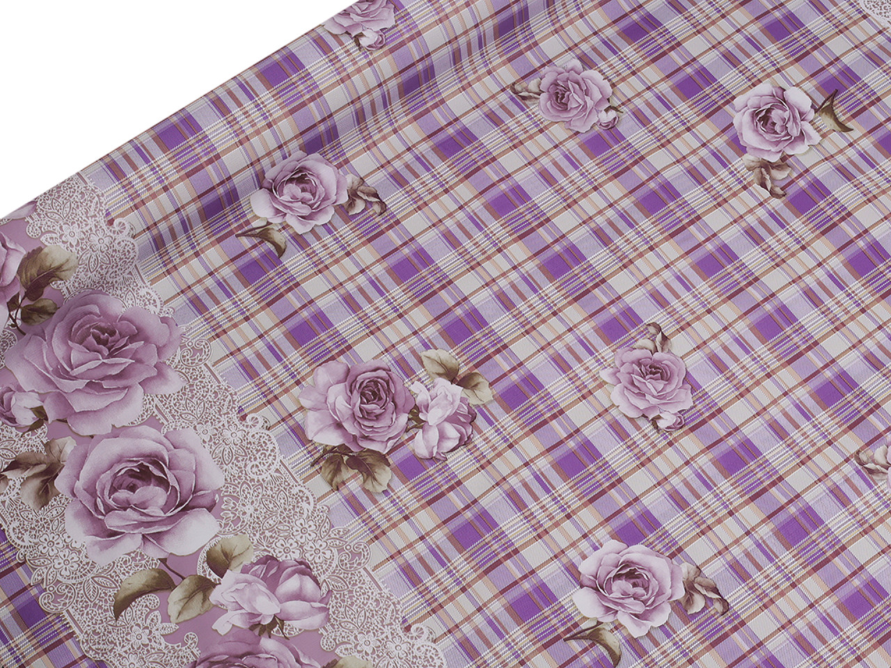 Material fata de masa pvc cu dos textil - Bej deschis (1 Metru)