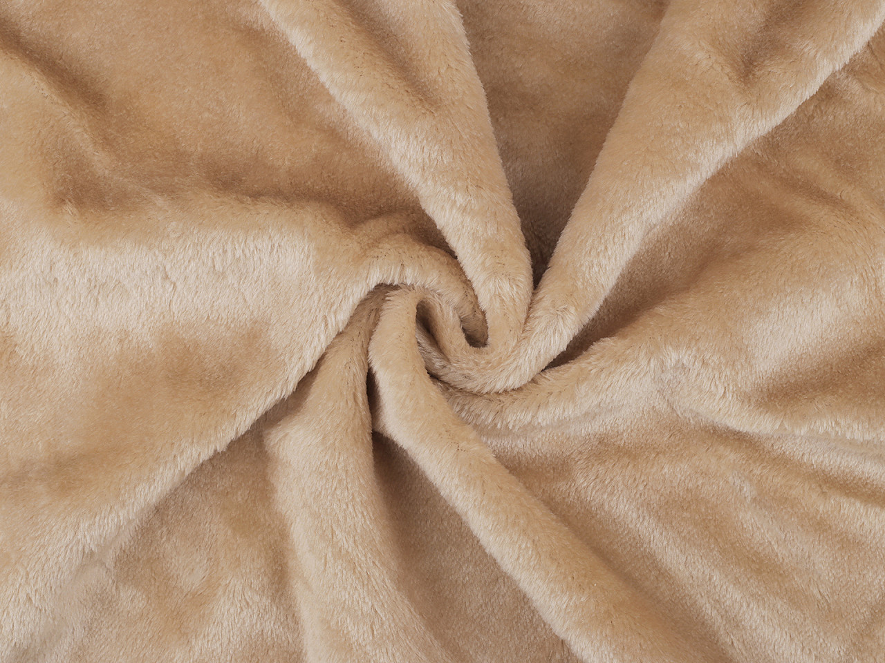 Blană sintetică decorativă ursuleț - Roz deschis (1 Metru)