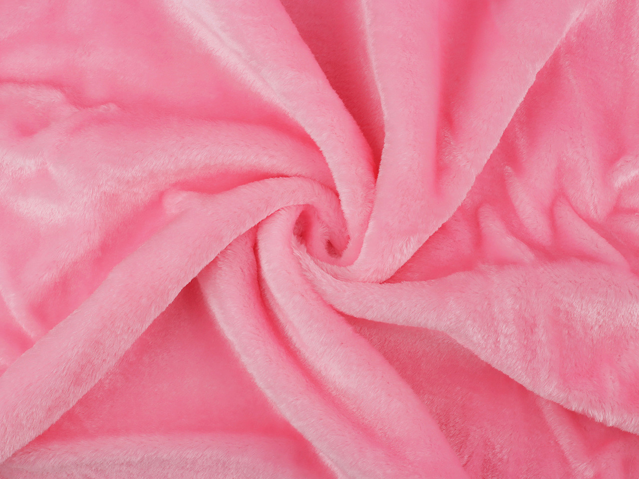 Blană sintetică decorativă ursuleț - Roz deschis (1 Metru)