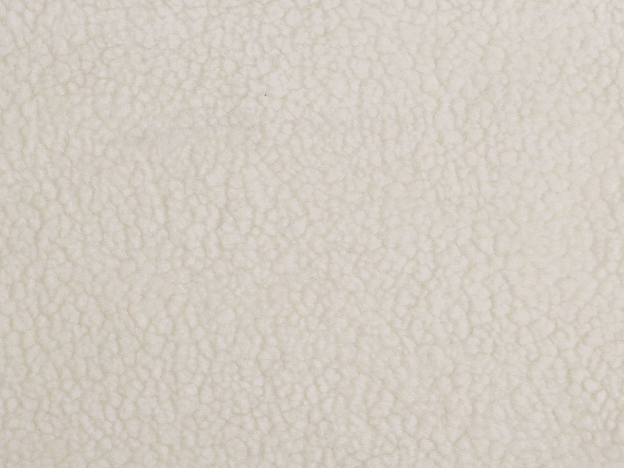 Blana imitatie miel - Alb natural (1 Metru)