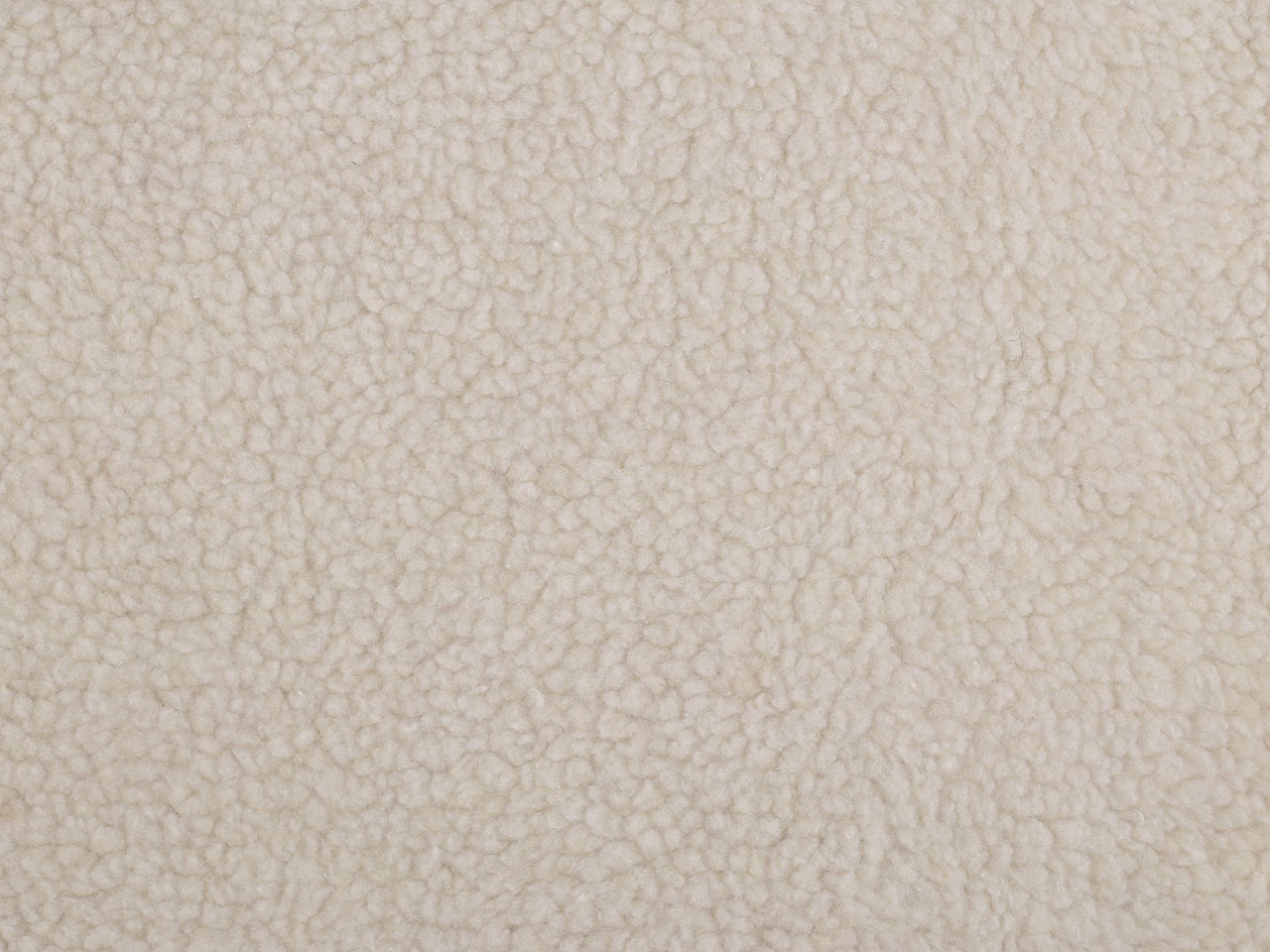 Blana imitatie miel - Alb natural (1 Metru)