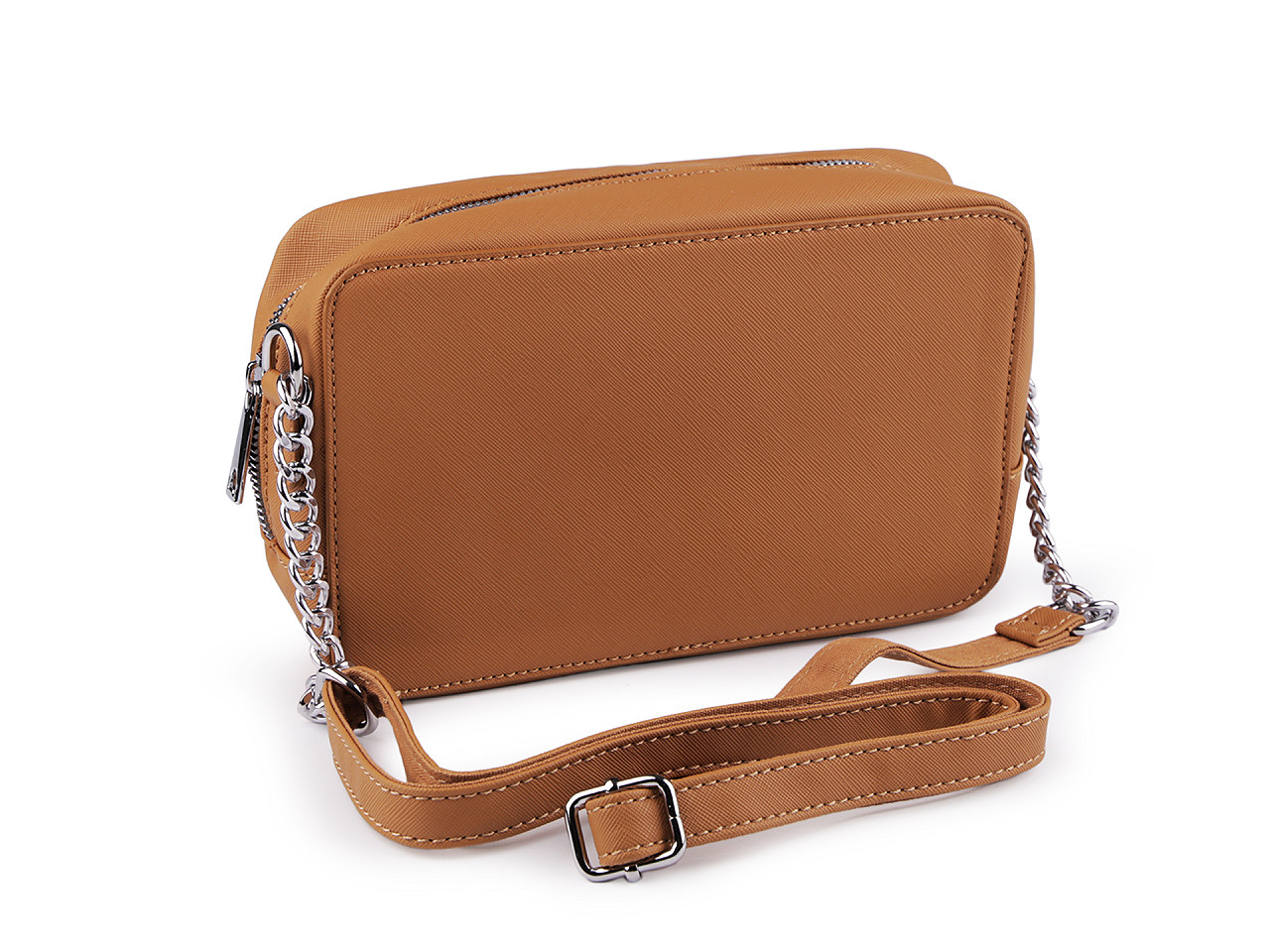 Geanta crossbody 23x17 cm - Bej deschis (1 Bucată)