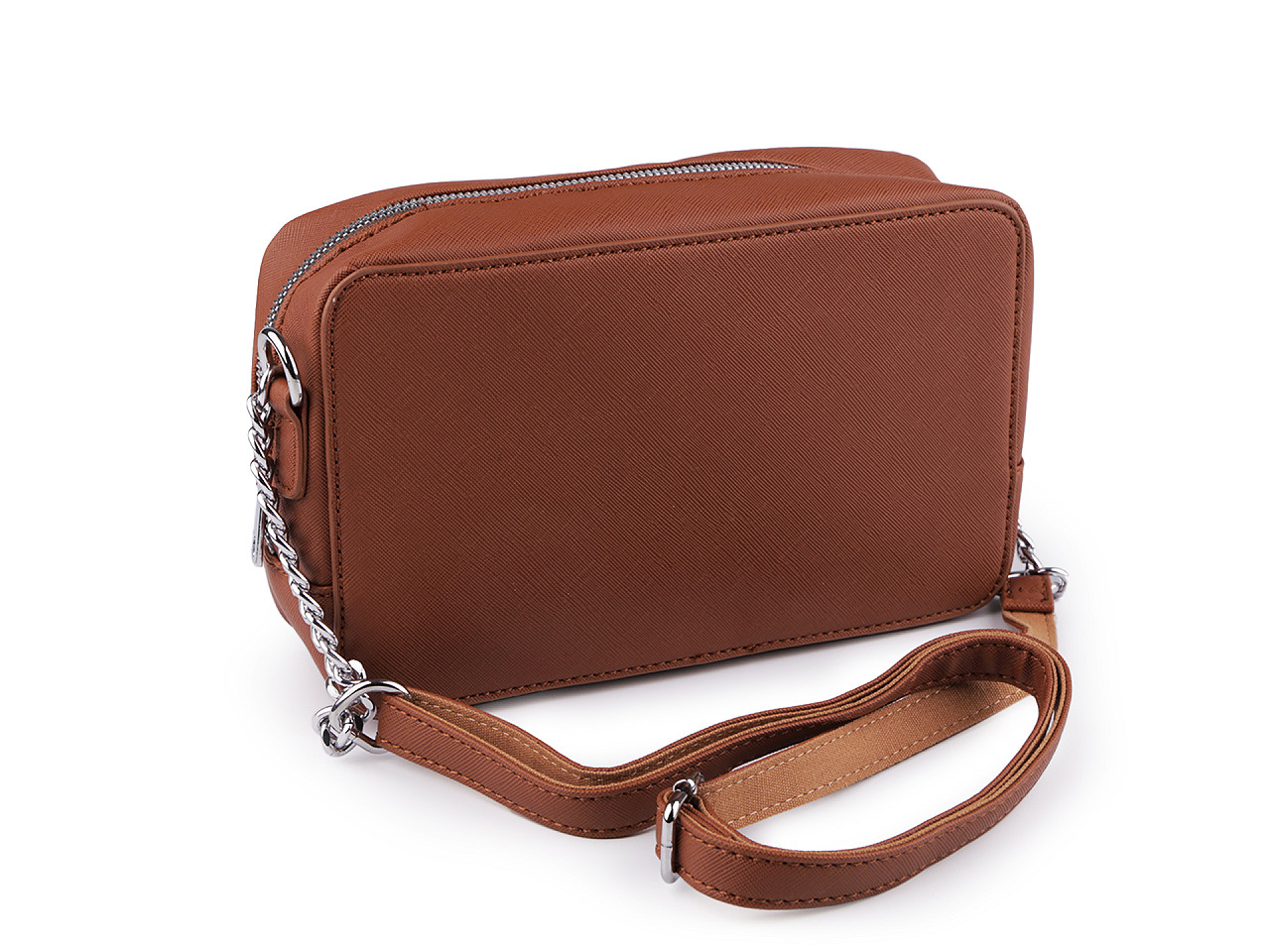 Geanta crossbody 23x17 cm - Bej deschis (1 Bucată)