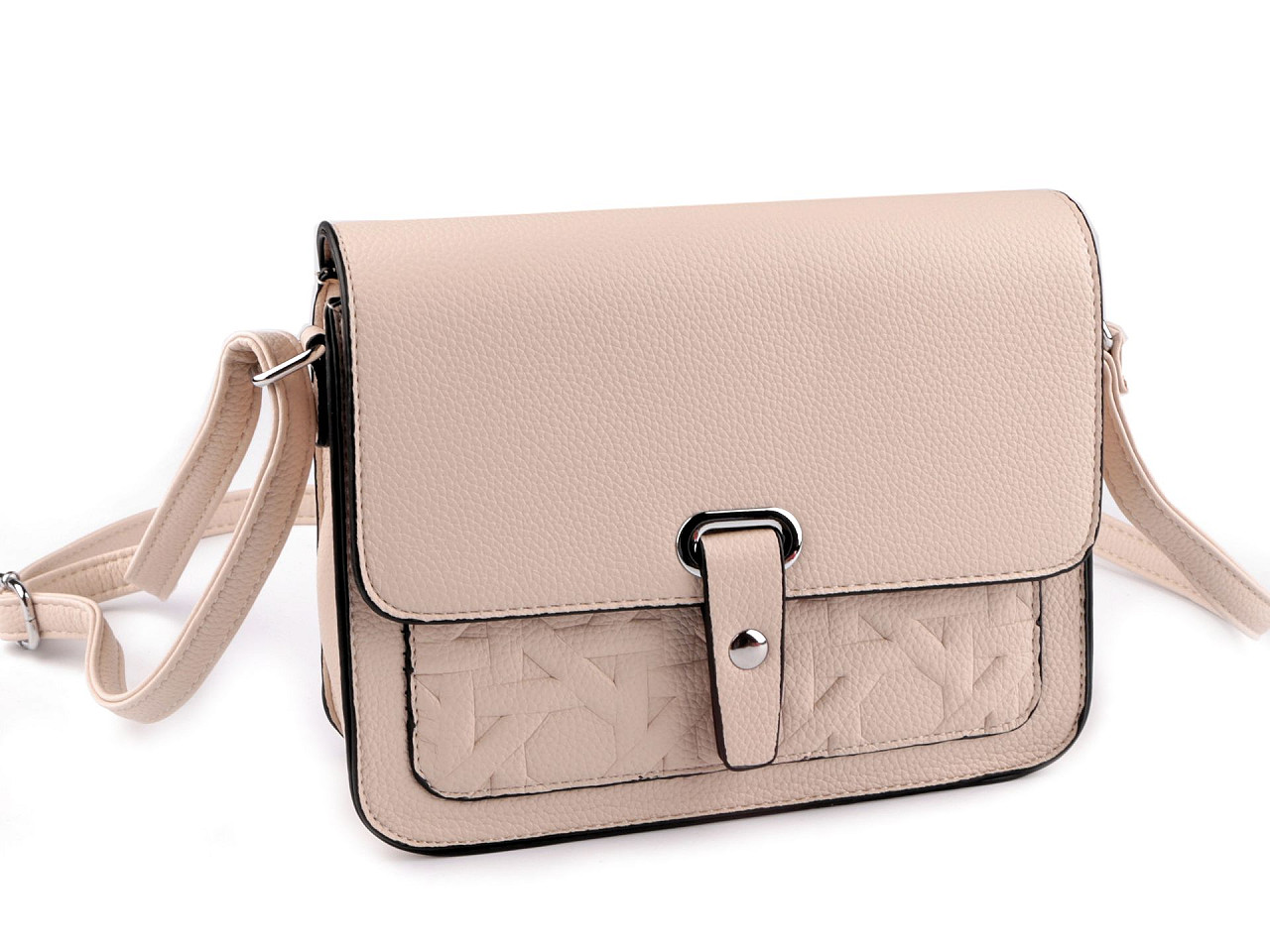 Geanta crossbody 23x17 cm - Bej deschis (1 Bucată)