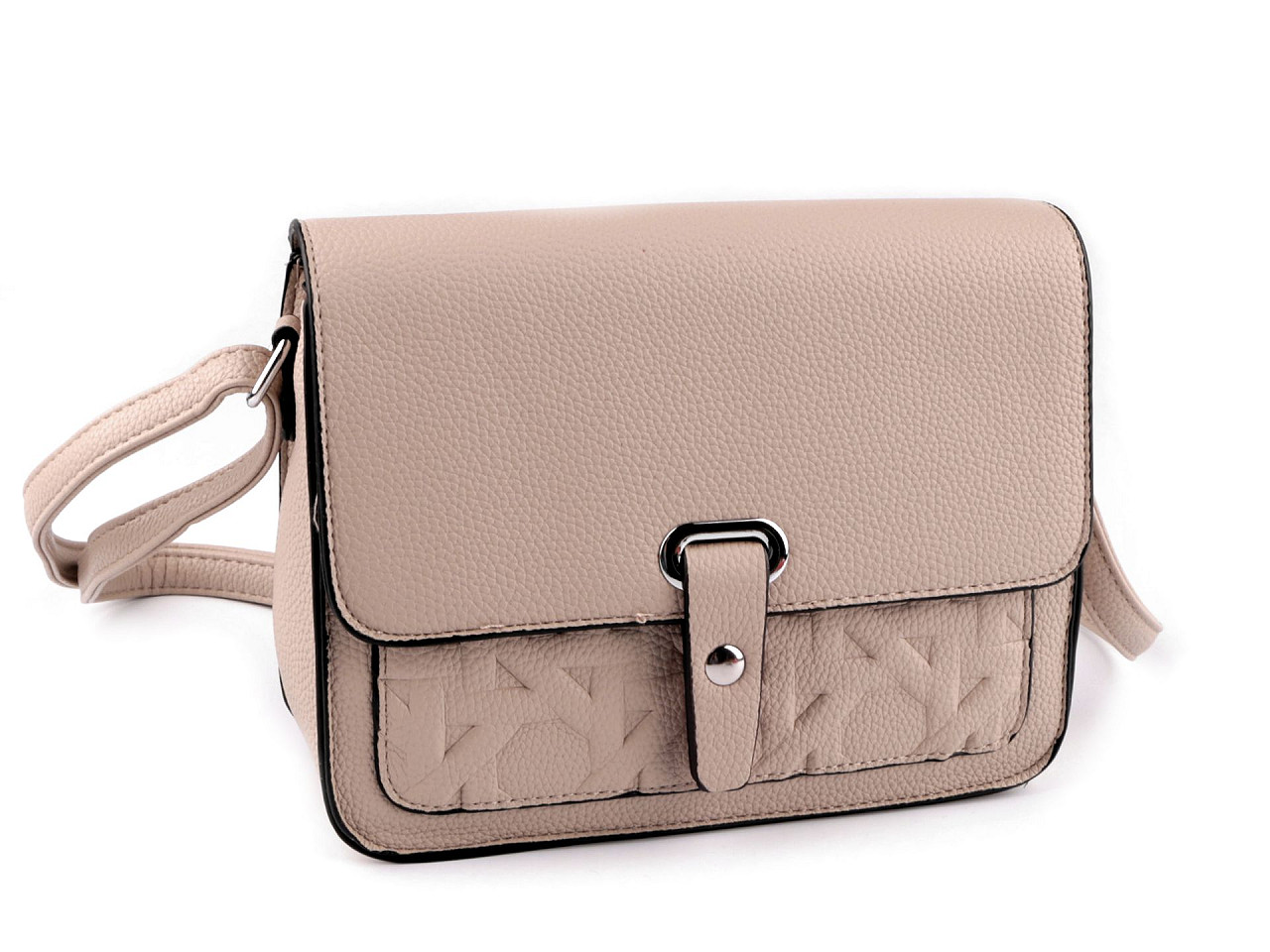 Geanta crossbody 23x17 cm - Bej deschis (1 Bucată)