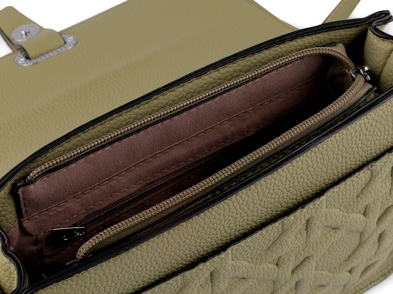 Geanta crossbody 23x17 cm - Bej deschis (1 Bucată)