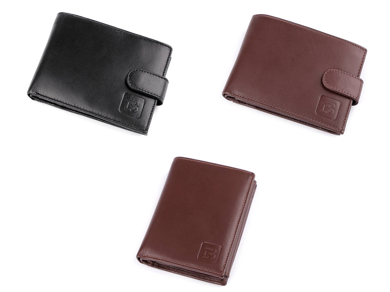 Portofel bărbătesc din piele - Negru (1 Bucată)