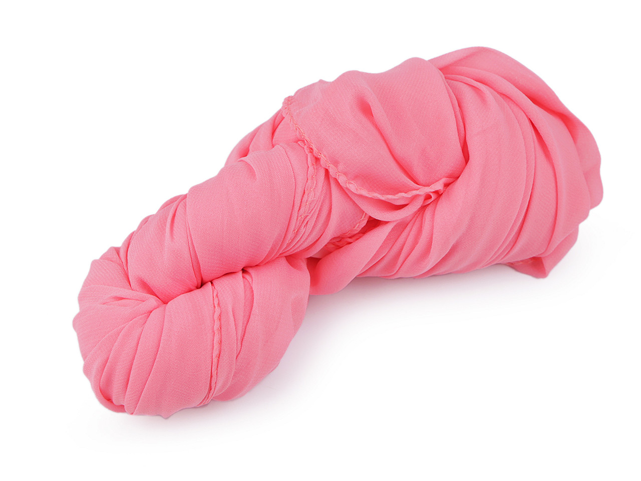 Esarfa de vara uni 75x175 cm - Roșu deschis (1 Bucată)