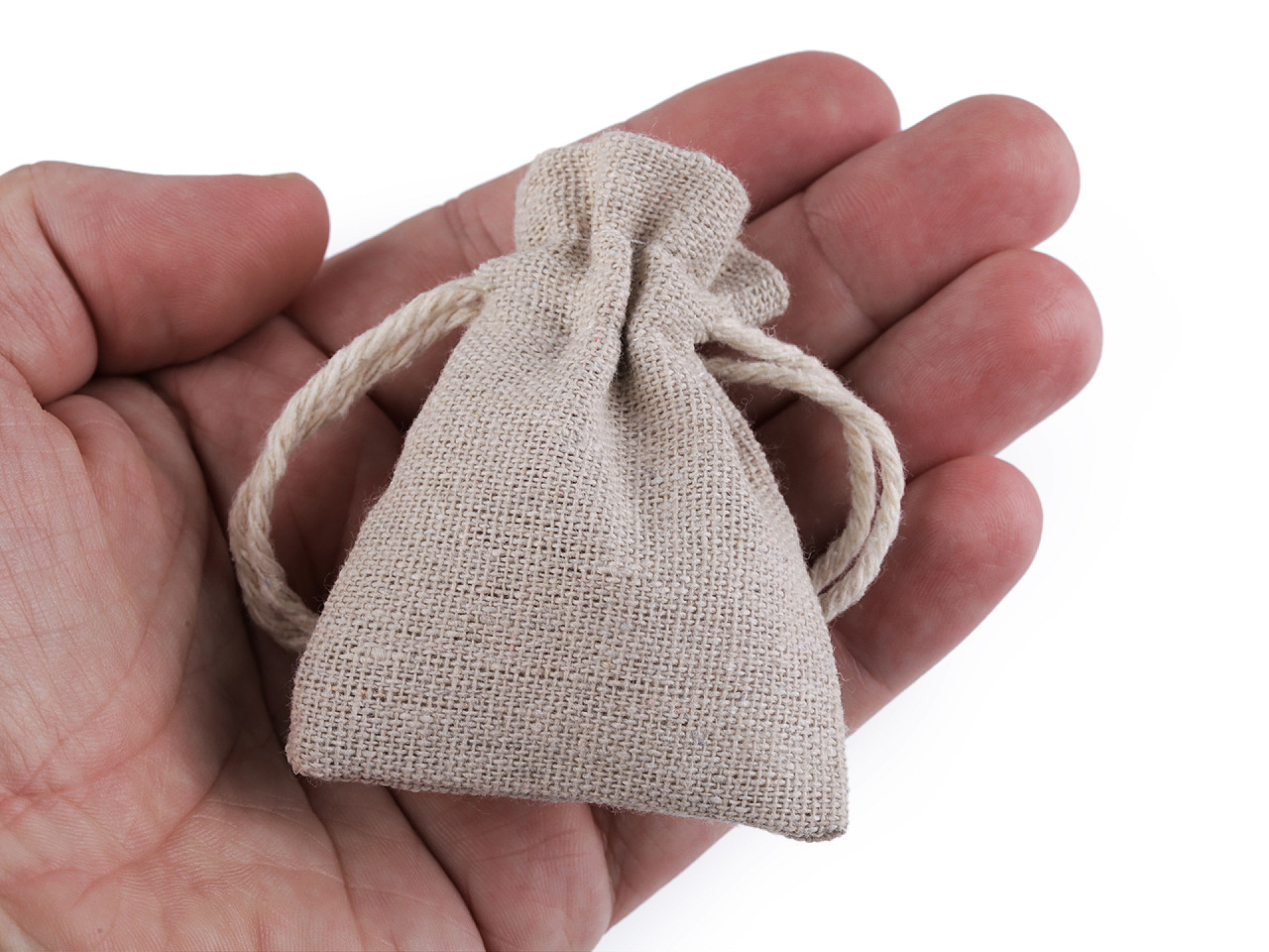 Saculet de in 6x8 cm - Ecru (1 Bucată)