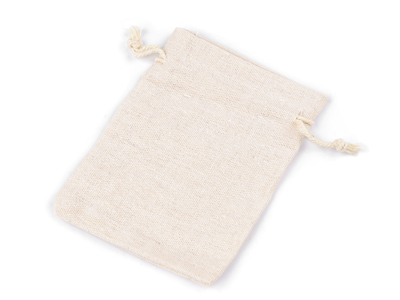 Saculet de in 9x12 cm - Ecru deschis (50 Bucăți)